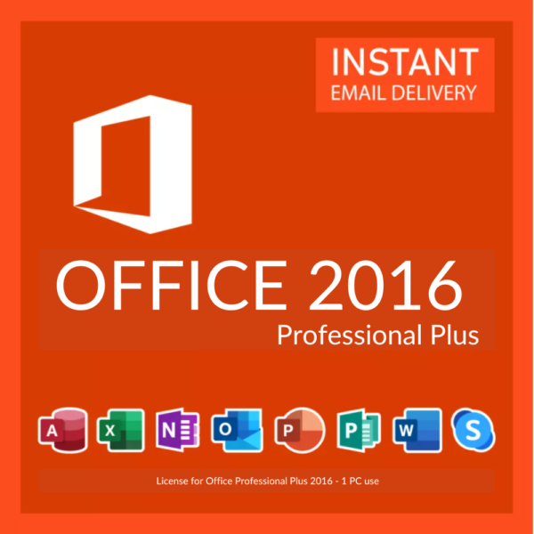 Office 2016 Professional Plus License Key