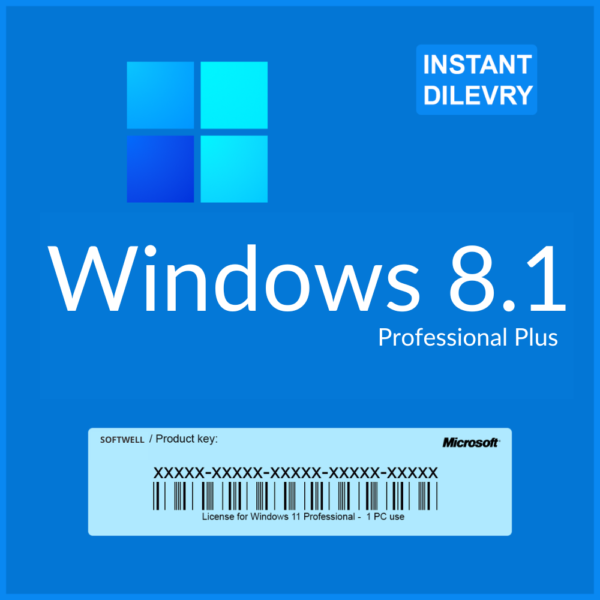 Windows 8.1 Professional License Key